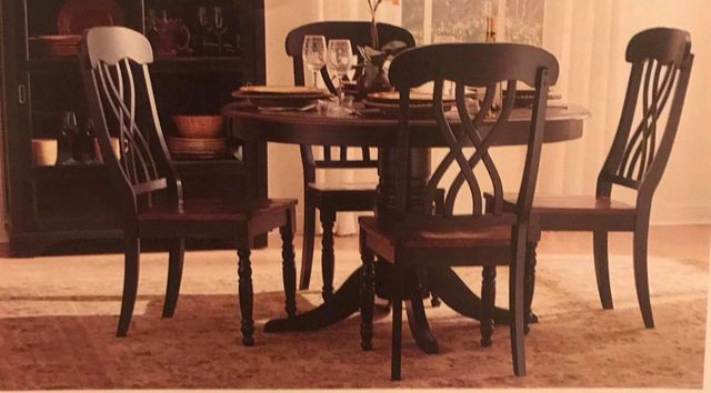 Brown wooden Table and chairs for dining