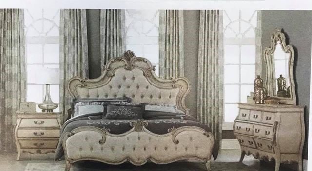 An elegant bedroom set